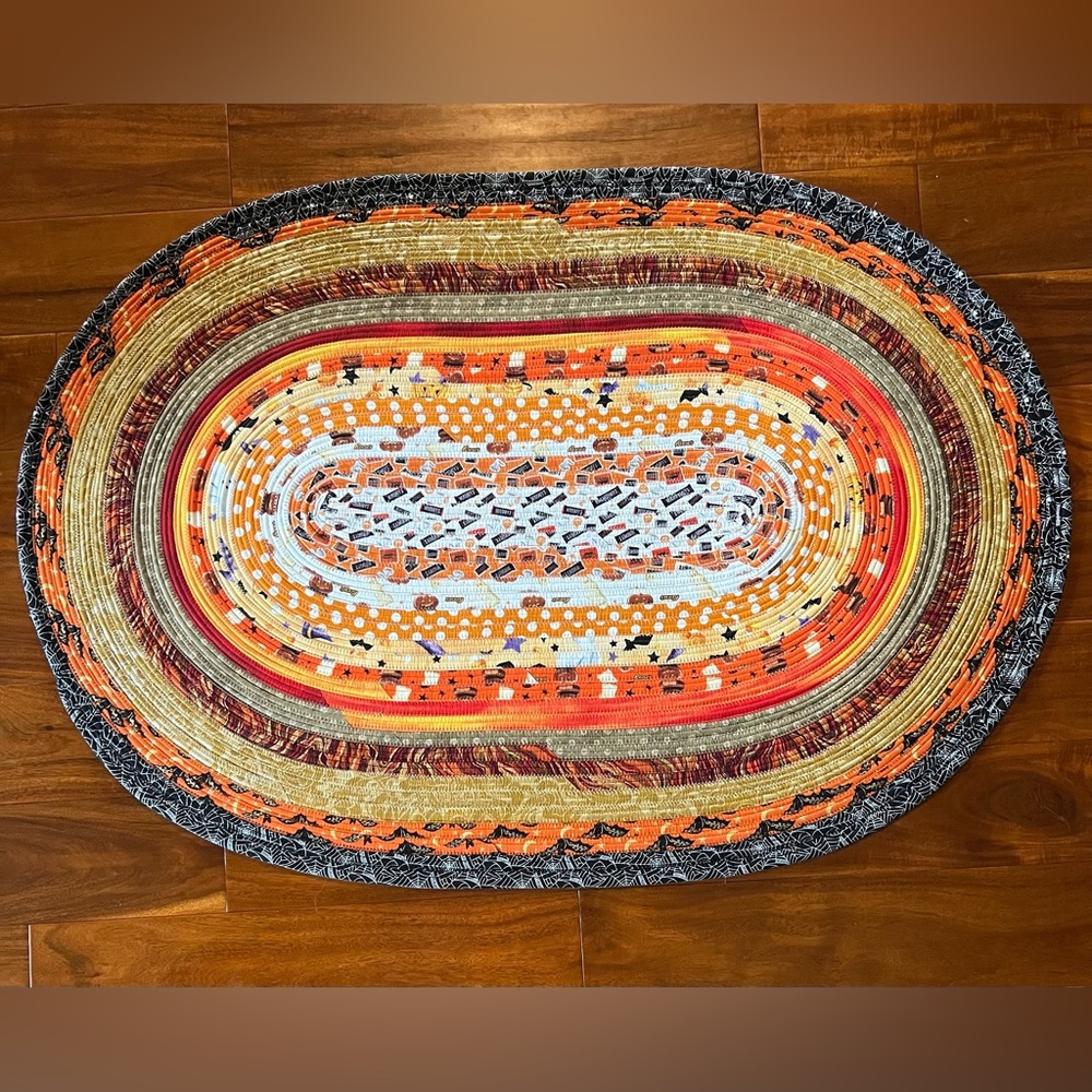 Halloween Fall Jelly-Roll Rug